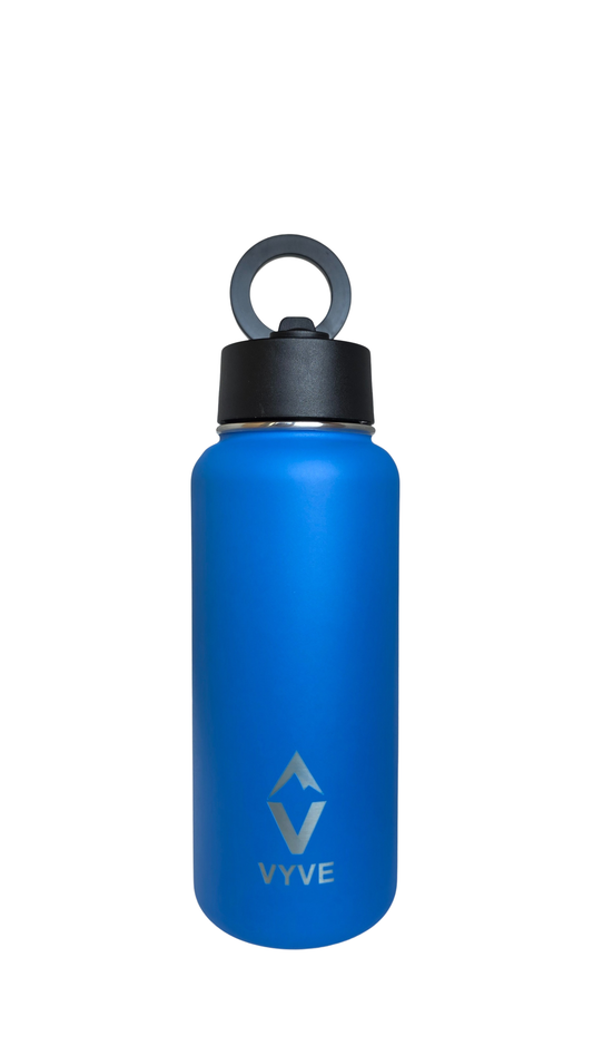 Royal Blue 32oz Bottle with Magnetic Phone Holder