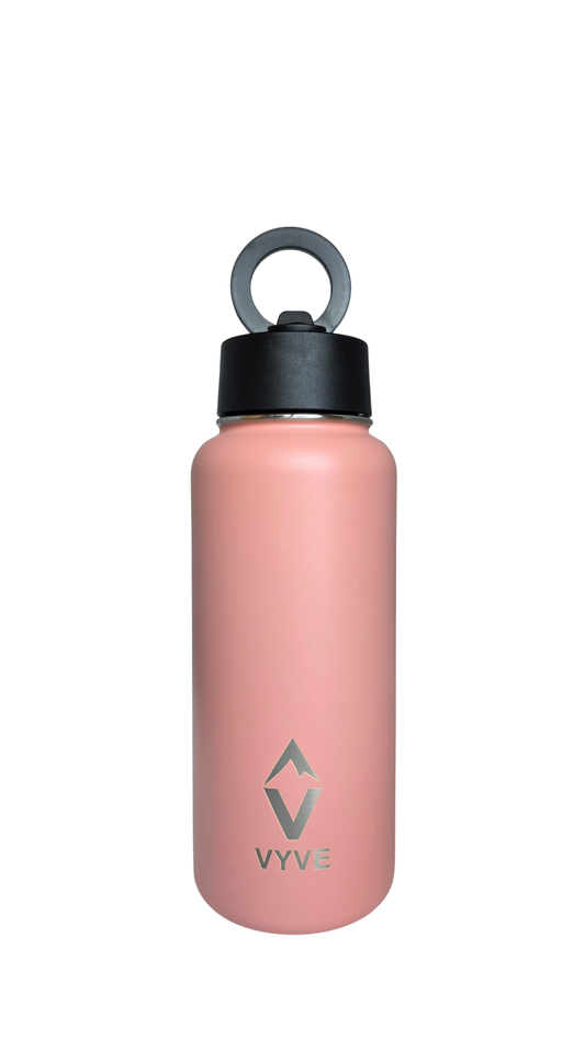 Blush Pink 32oz Bottle with Magnetic Phone Holder