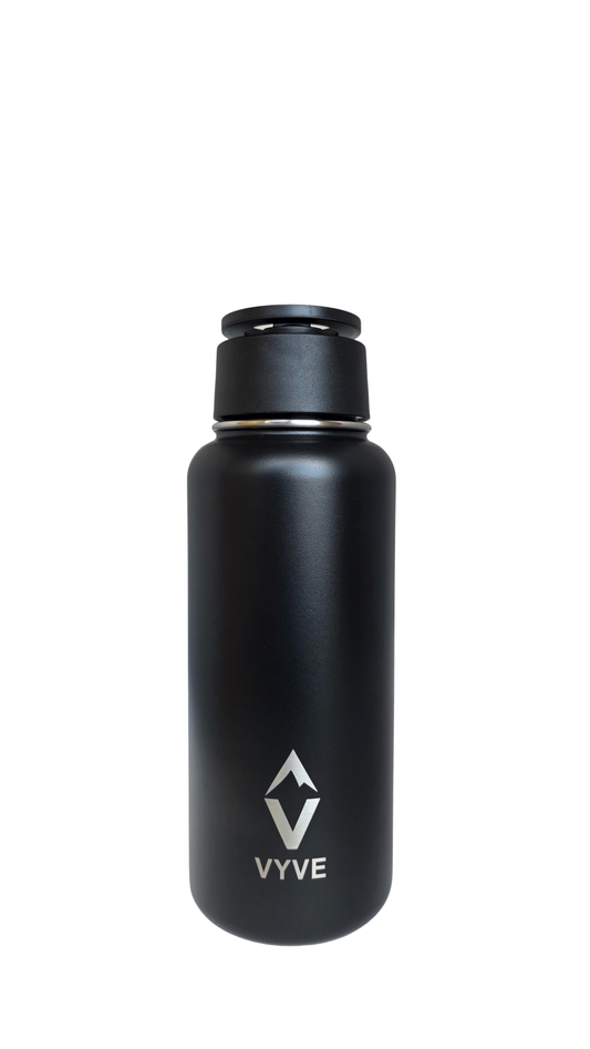 Black 32oz Bottle with Magnetic Phone Holder