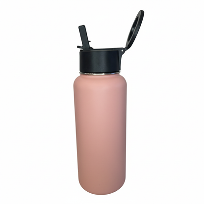 Blush Pink 32oz Bottle with Magnetic Phone Holder