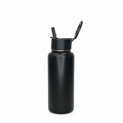 Black 32oz Bottle with Magnetic Phone Holder
