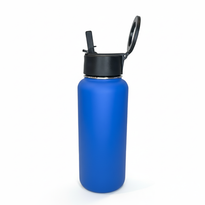 Royal Blue 32oz Bottle with Magnetic Phone Holder